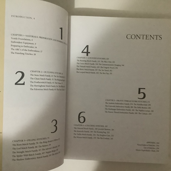 Embroidery Techniques & Patterns Book - Picture 2 of 5